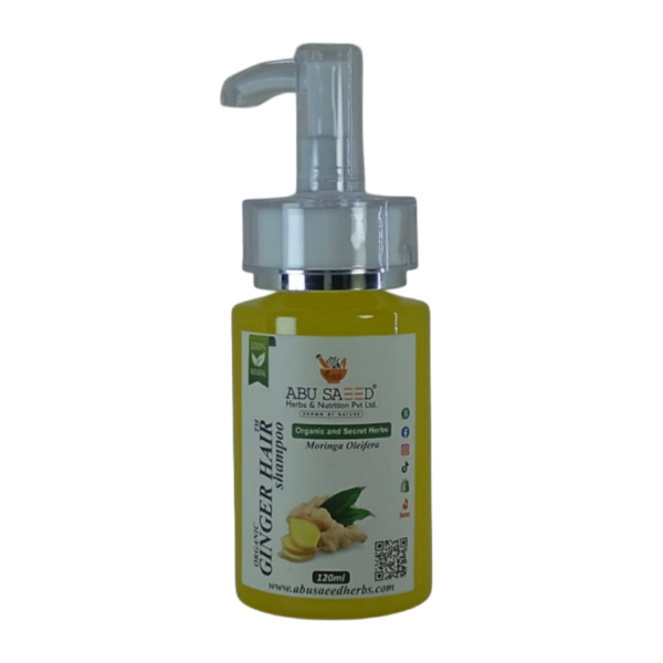 Ginger hair shampoo