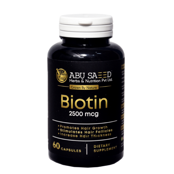 Biotin capsules