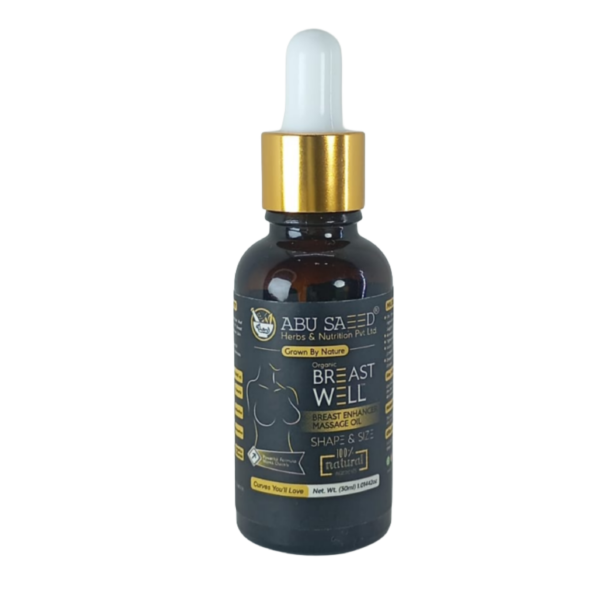 Breast well massage oil