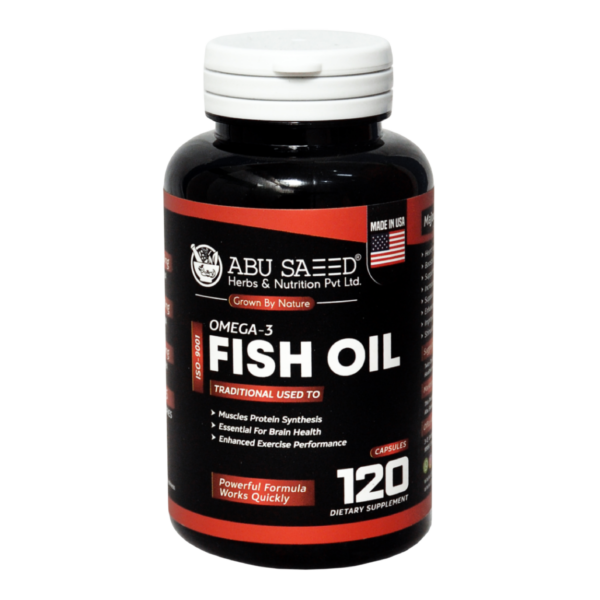 Fish oil capsules