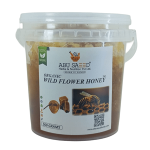 Wild flower honey with Honey Comb 500g